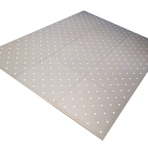 OCAM Kids Foam Play Mat Small Triangle Pattern for Indoor and Outdoor Play Boys and Girls