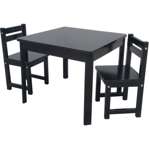 kids timber table and chairs